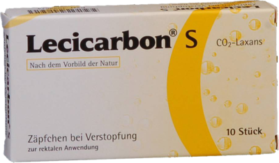 LECICARBON S CO2 Laxans Suppositorien - 10Stk