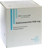CALCIUMACETAT 950 mg Filmtabletten - 200Stk