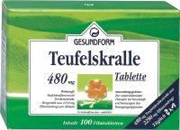 GESUNDFORM Teufelskralle 480 mg Filmtabletten - 60Stk