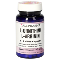 L-ORNITHIN/L-ARGININ 1:2 GPH Kapseln - 60Stk