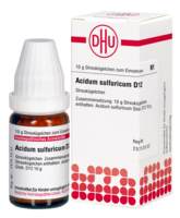 ACIDUM SULFURICUM D 12 Globuli - 10g - A - A