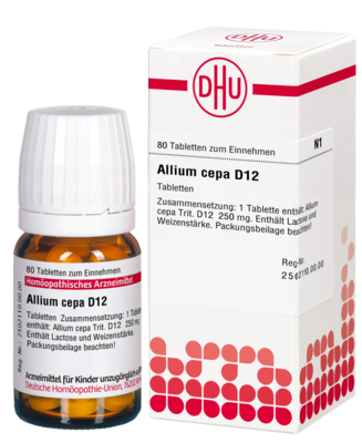 ALLIUM CEPA D 12 Tabletten - 80Stk