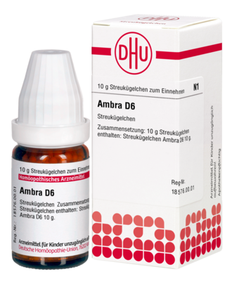 AMBRA D 6 Globuli - 10g - A - A
