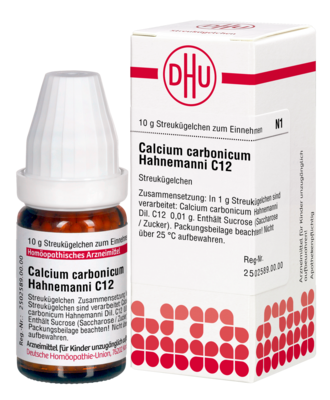 CALCIUM CARBONICUM Hahnemanni C 12 Globuli - 10g