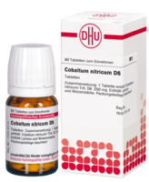 COBALTUM NITRICUM D 6 Tabletten - 80Stk