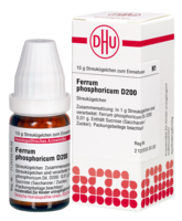FERRUM PHOSPHORICUM D 200 Globuli - 10g