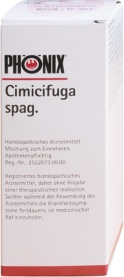 PHÖNIX CIMICIFUGA spag.Mischung - 100ml