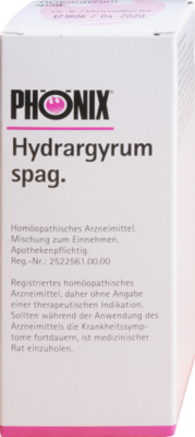 PHÖNIX HYDRARGYRUM spag.Mischung - 50ml