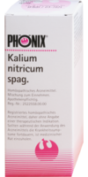 PHÖNIX KALIUM nitricum spag.Mischung - 100ml