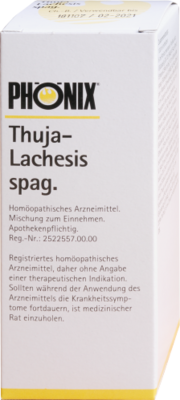PHÖNIX THUJA lachesis spag.Mischung - 50ml