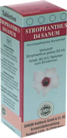 STROPHANTHUS D 4 Sanum Tabletten - 80Stk