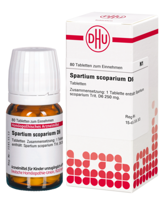SPARTIUM SCOPARIUM D 6 Tabletten - 80Stk