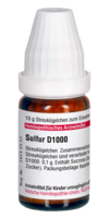 SULFUR D 1000 Globuli - 10g