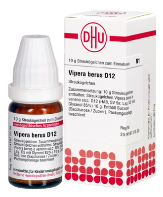 VIPERA BERUS D 12 Globuli - 10g