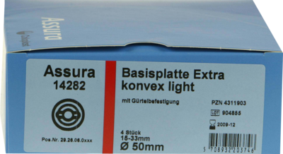ASSURA Basisp.extra kon.lig.RR50 15-33mm m.Gürtelb - 4Stk
