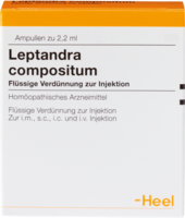 LEPTANDRA COMPOSITUM Ampullen - 10Stk