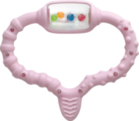 CURABABY Girl pink CBR Beißring - 1Stk