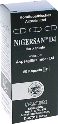 NIGERSAN D 4 Kapseln - 20Stk