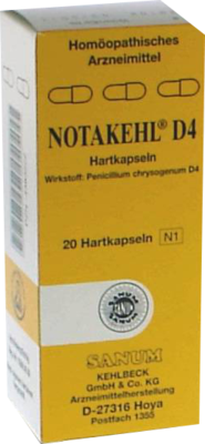 NOTAKEHL D 4 Kapseln - 20Stk - L - N