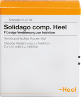 SOLIDAGO COMP.Heel Ampullen - 100Stk - Stärkung & Steigerung der Blasen-& Nierenfunktion