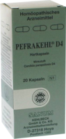 PEFRAKEHL D 4 Kapseln - 20Stk - O - Q