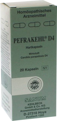 PEFRAKEHL D 4 Kapseln - 20Stk - O - Q