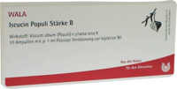 ISCUCIN populi Stärke B Ampullen - 10X1ml