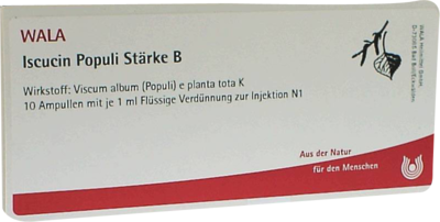 ISCUCIN populi Stärke B Ampullen - 10X1ml