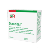 OPRACLEAN Mullbinde z.Tampon.m.Jodoform 5 cmx5 m - 1Stk