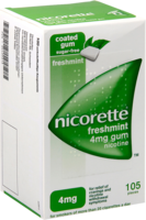 NICORETTE Kaugummi 4 mg freshmint - 105Stk