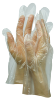 HANDSCHUHE Einmal Polyethylen Herren - 100Stk