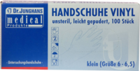 HANDSCHUHE Einmal Vinyl klein - 100Stk