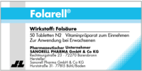 FOLARELL Tabletten - 50Stk