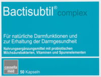 BACTISUBTIL Complex Kapseln - 50Stk