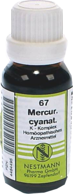 MERCURIUS CYANATUS K Komplex Nr.67 Dilution - 20ml