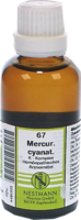 MERCURIUS CYANATUS K Komplex Nr.67 Dilution - 50ml