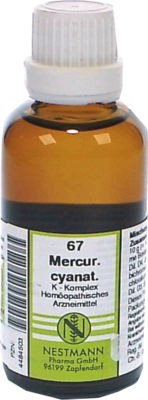 MERCURIUS CYANATUS K Komplex Nr.67 Dilution - 50ml