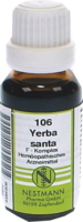 YERBA SANTA F Komplex Nr.106 Dilution - 20ml
