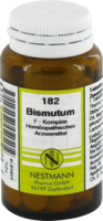 BISMUTUM F Komplex Tabletten Nr.182 - 120Stk - Nestmann