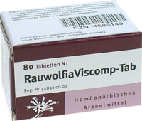 RAUWOLFIAVISCOMP TAB Tabletten - 80Stk