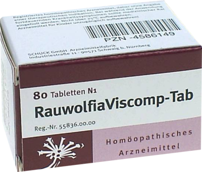RAUWOLFIAVISCOMP TAB Tabletten - 80Stk