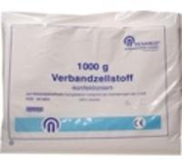 VERBANDZELLSTOFF hochgebleicht chlorfr.konfektion. - 1000g