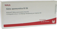 GALEA aponeurotica GL D 5 Ampullen - 10X1ml