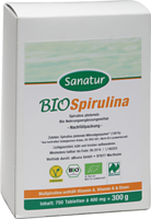 SPIRULINA BIO Tabletten Nachfüllpacket - 750Stk