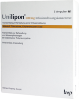 UNILIPON 600 Infusionslösungskonzentrat - 1X5Stk