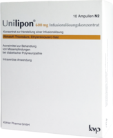 UNILIPON 600 Infusionslösungskonzentrat - 1X10Stk