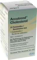 ACCUTREND Cholesterol Teststreifen - 25Stk - Urinbecher, Urin- & Stuhltests