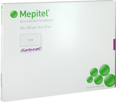 MEPITEL Silikon Netzverband 20x30 cm steril - 5Stk