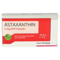 ASTAXANTHIN 4 mg GPH Kapseln - 30Stk