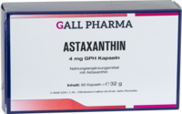 ASTAXANTHIN 4 mg GPH Kapseln - 60Stk
